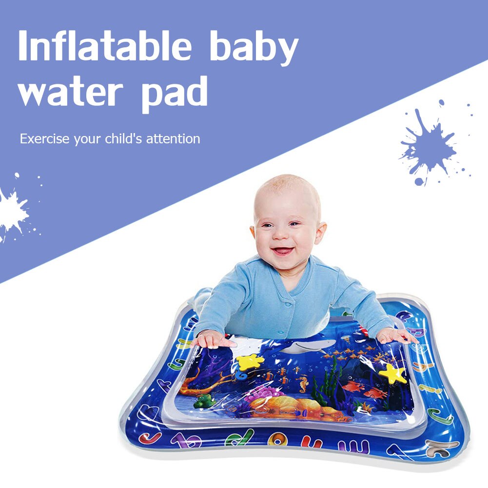 Baby Inflatable Patted Pad baby water pad environmental protection PVC for Children Education Developing Baby Toys