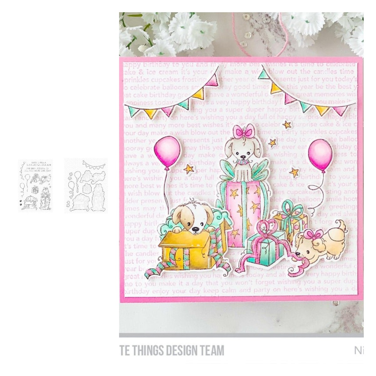 Balloon Metal Cutting Dies and Silicone Stamps Stencil for Scrapbooking Album Decoration Craft for DIY Greeting Card Making