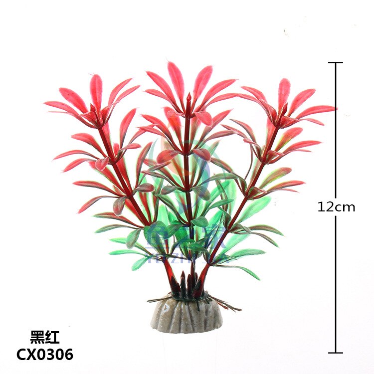 Aquarium decoration simulation water grass aquarium landscaping set plastic flowers and plants crafts water grass CX03