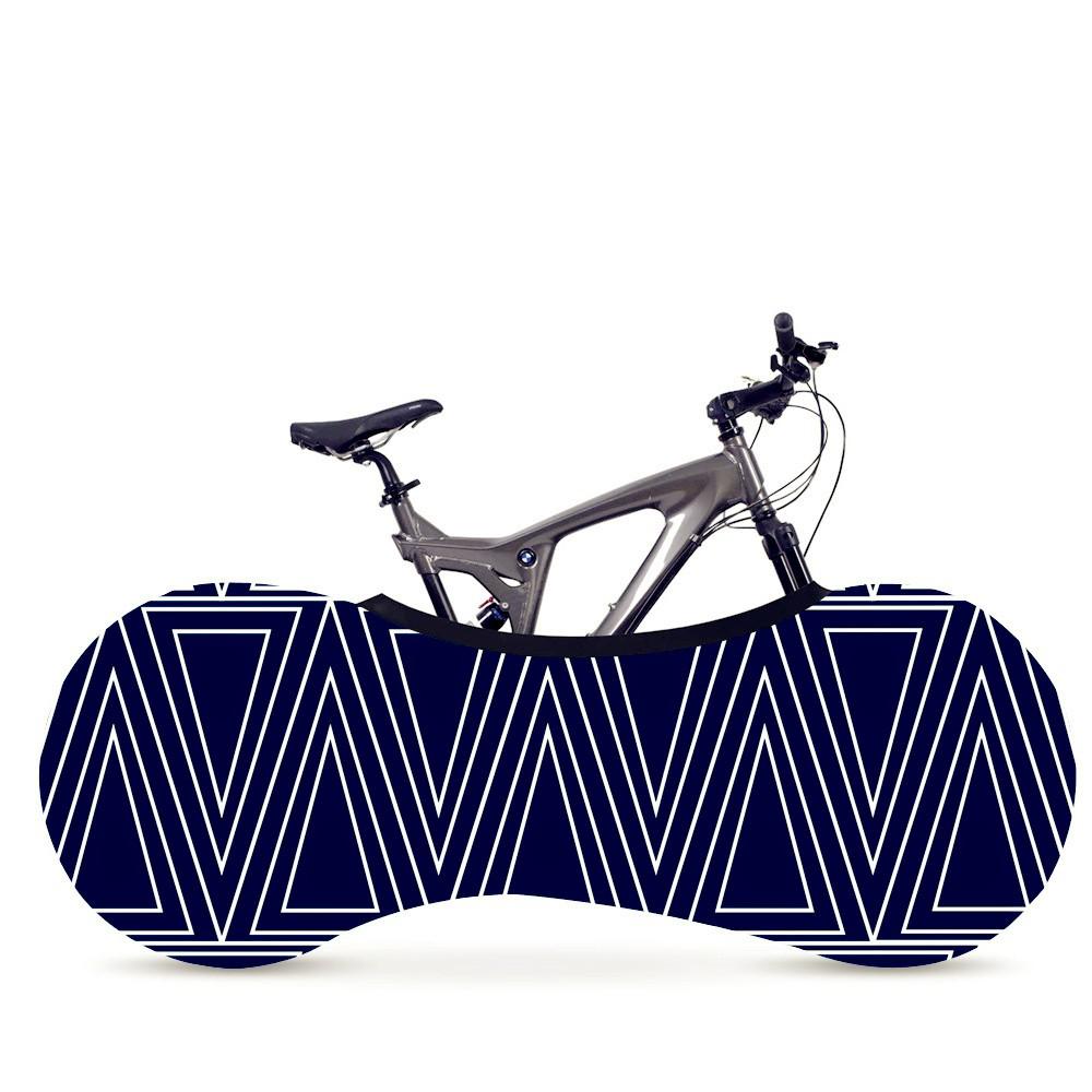 26-29 tommer cykelcover geometric line serie indendørs cykelcover funda cykeltilbehør støvtæt ridsesikker opbevaringstaske: 8
