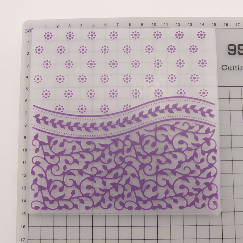 1PC Background Embossing Folder for Card Making Fl... – Grandado