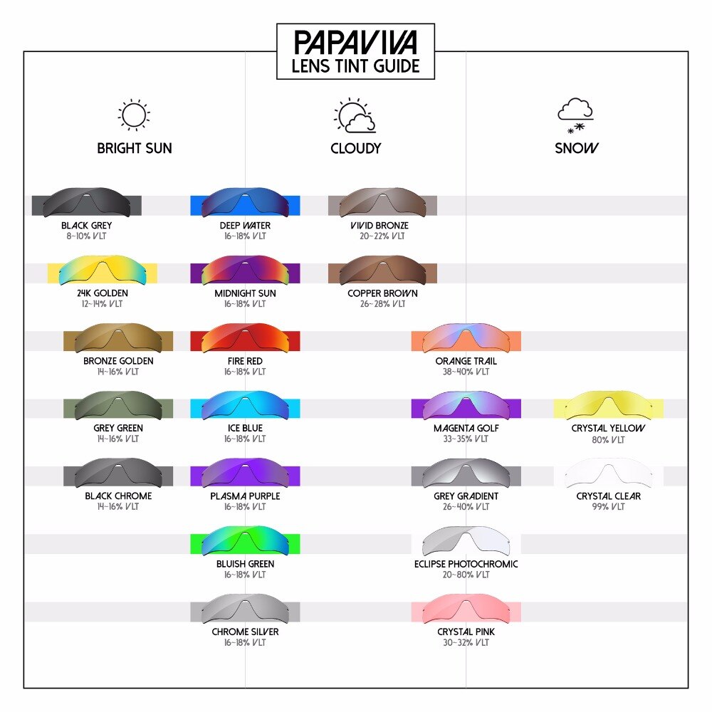 Papaviva Plasma Purple Mirror Polarized Replacement Lenses For Half Jacket 2.0 OO9144 Sunglasses Frame 100% UVA & UVB Protection