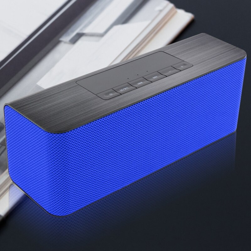 Bluetooth-Compatibel Speaker Draadloze Stereo Geluid Muziek Subwoofer Soundbox Ingebouwde-Microfoon Aux Tf Card Voor Pc smartphone