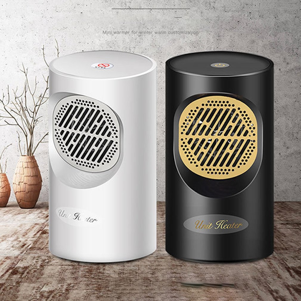 Electric Heater And Cold Wind Mini Cartoon Heater Touch Screen Version Desktop Home Heater