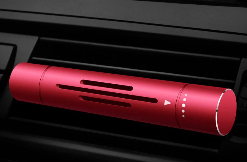 Auto Luchtverfrisser Parfum Diffuser Air Vent Clip Outlet Parfum Voor Auto Styling Geur Luchtverfrisser Aroma Auto Interieur Accessoires: Red