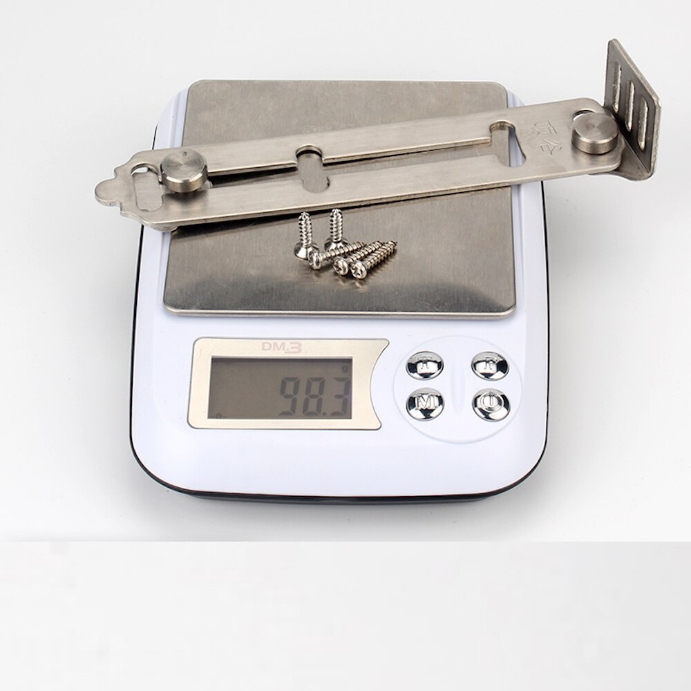 1x Schuifraam Lock Bolt Klink Rvs Kids Safty Lock Drie Modi