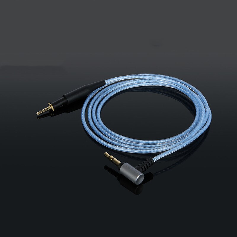 Vervangende Kabel voor AKG K450 K451 K452 Q460 K480 Hoofdtelefoon Oortelefoon Headset 3.5mm Tot 2.5mm Verzilverd Audio kabels: Blue