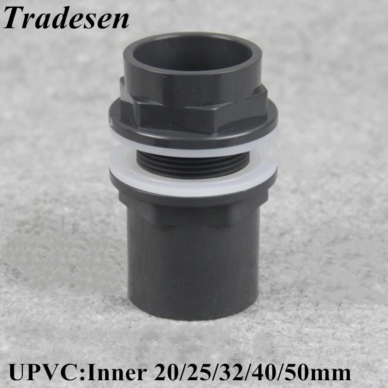 20/25/32/40/50mm svarta akvarieanslutningar pvc va... – Vicedeal