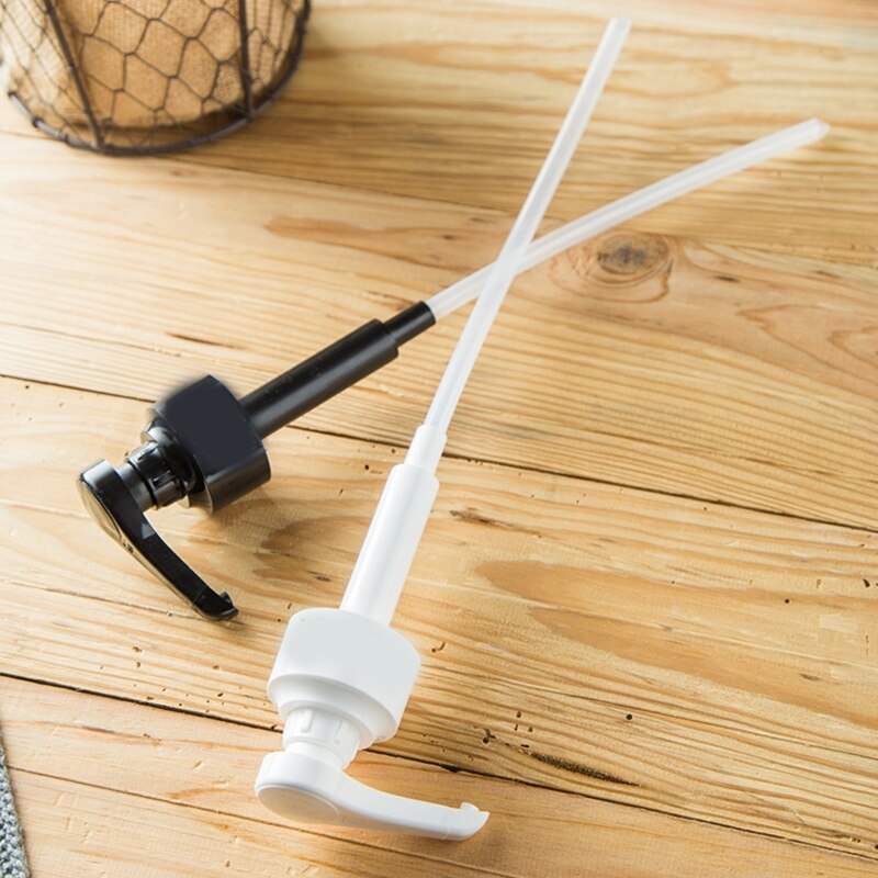 Kitchen Liquid Dispenser Syrup Pump Head Manual Press Head Replacement Great for Coffee, Shakes, and Cocktails