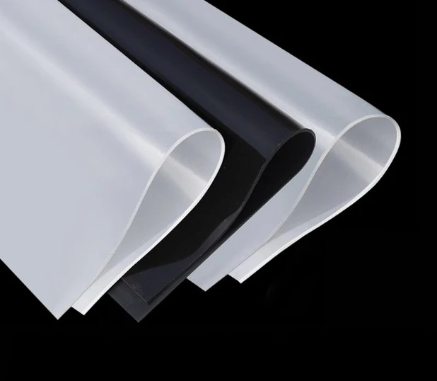 1 ST Siliconen Rubber Plaat Plaat Mat Hittebestendig Clear Pakking Transparant Dikke 0.5 1 2 3 4 5mm