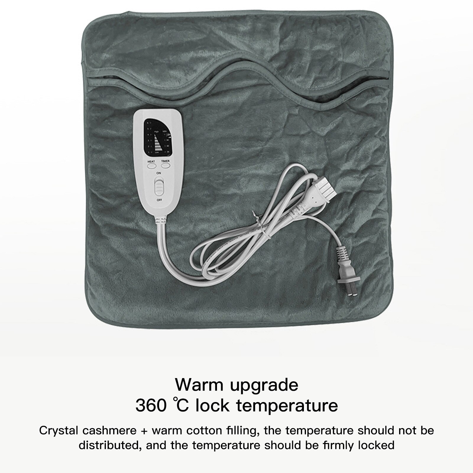 Chair Warm Cushion Electric Heating Pad Slippers Sofa Mat Feet Foot Hand Warmer