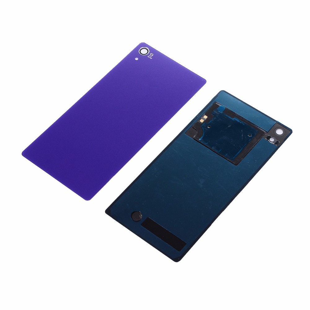 For Sony Xperia Z2 D6543 L50W D6503 Housing Rear Glass Back Battery Cover Door Cover With NFC Antenna + Sticker