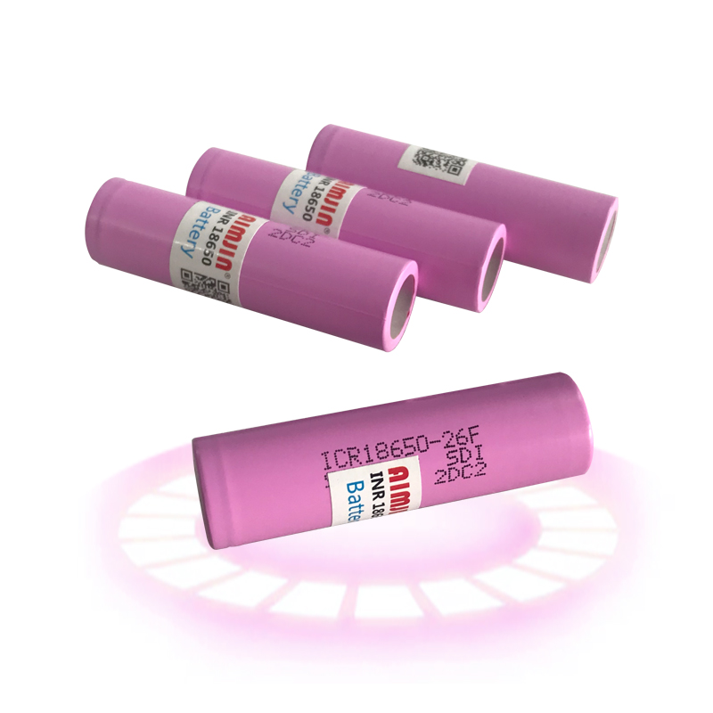 Batería de litio recargable de gran capacidad ICR18650-26F 3,7 V 2600 MAH adecuada para todo tipo de productos electrónicos, con cargador