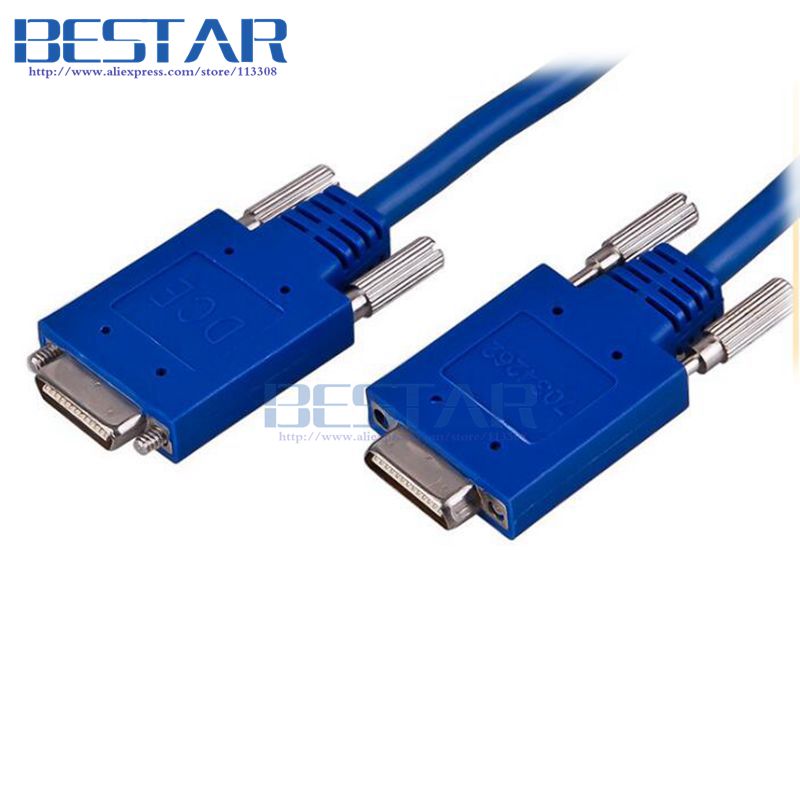 CAB-SS-2626X 26pin DTE To 26pin DCE 26 pin Smart Serial network cable 3ft for Cisco Router WIC-2T, WIC-2A/S WAN Interface cards