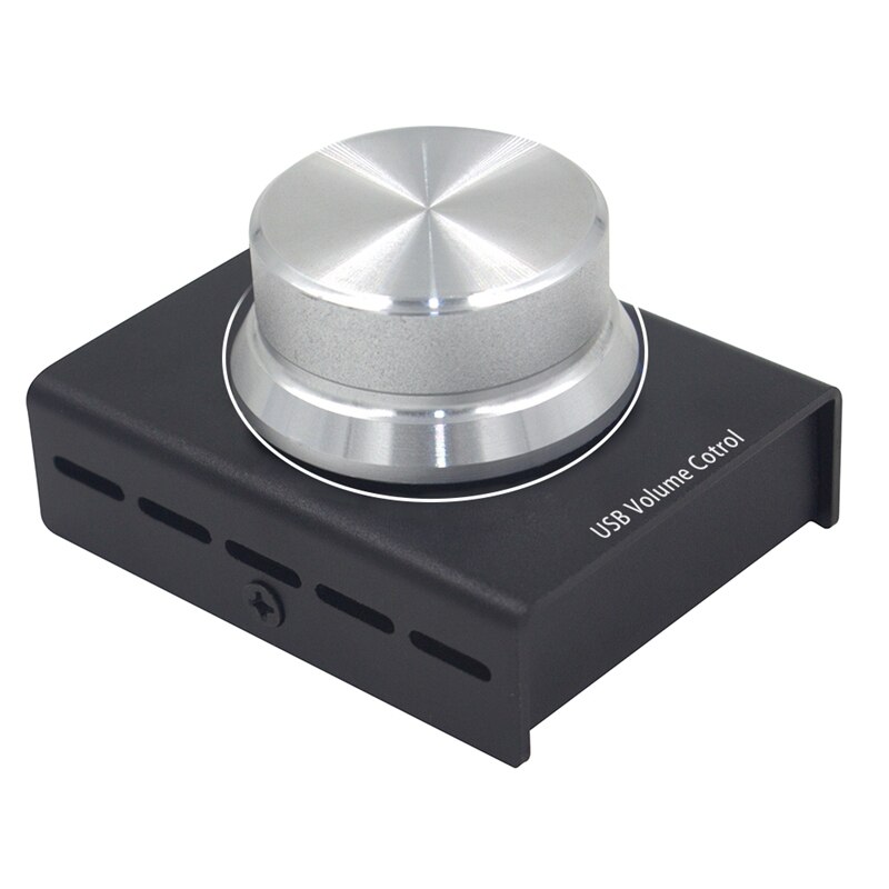 Usb Volume Control, Lossless Pc Computer Speaker Volume Controller Knob, Adjuster Digital Control with One Key