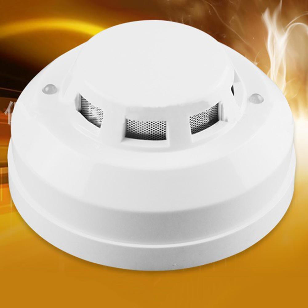 Smoke Detector Alarm Sensor Fire Protection Smoke Detector Alarm Using PVC High Temperature Resistance and Non-Combustible