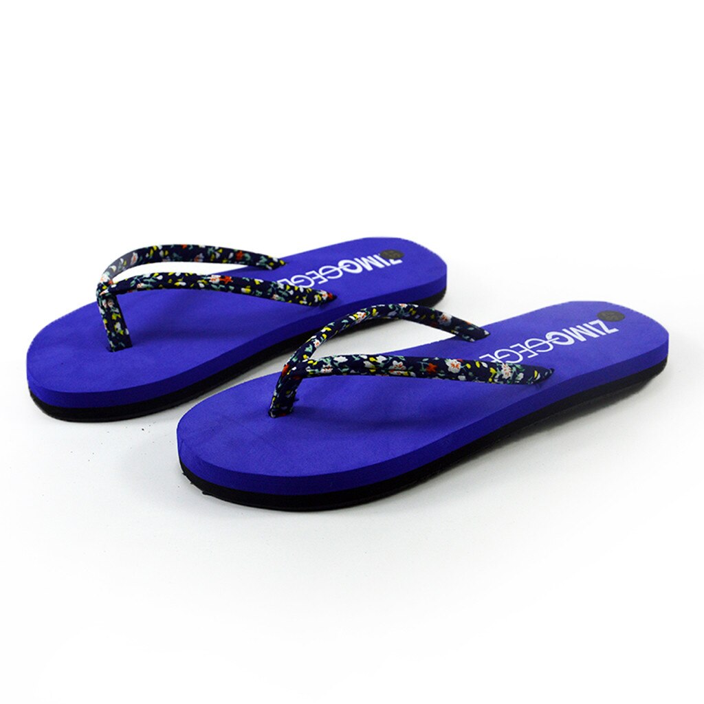 Vrouwen Zomer Mode Slaapkamer Slippers Bloemen Spons Cake Antislip Flip-Flops Sandalen Schoenen Pantuflas De Mujer # @ A30