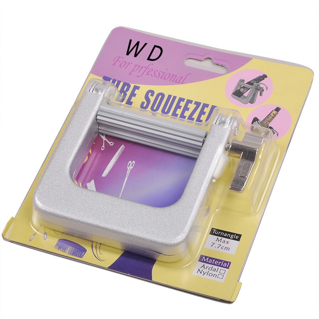 Tandpasta Knijper Metalen Tandpasta Tube Squeezer Verf Buis Knijpen Tool Voor Kunstenaar Kapsalon: Licht Geel