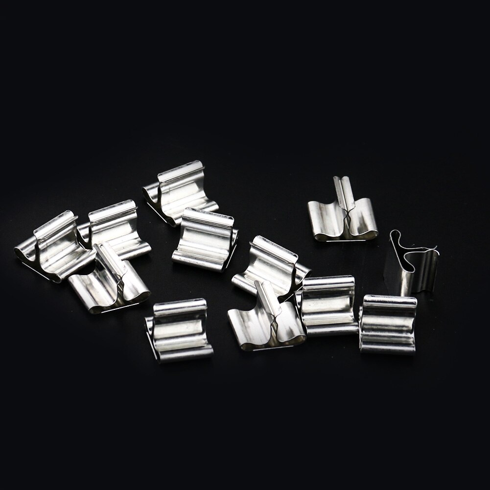 20PCS Wood Candle Wick Base Clip Holder Stand Iron Sustainer Tab Wax Wick Core Fixing Base for DIY Candle Making Supplies