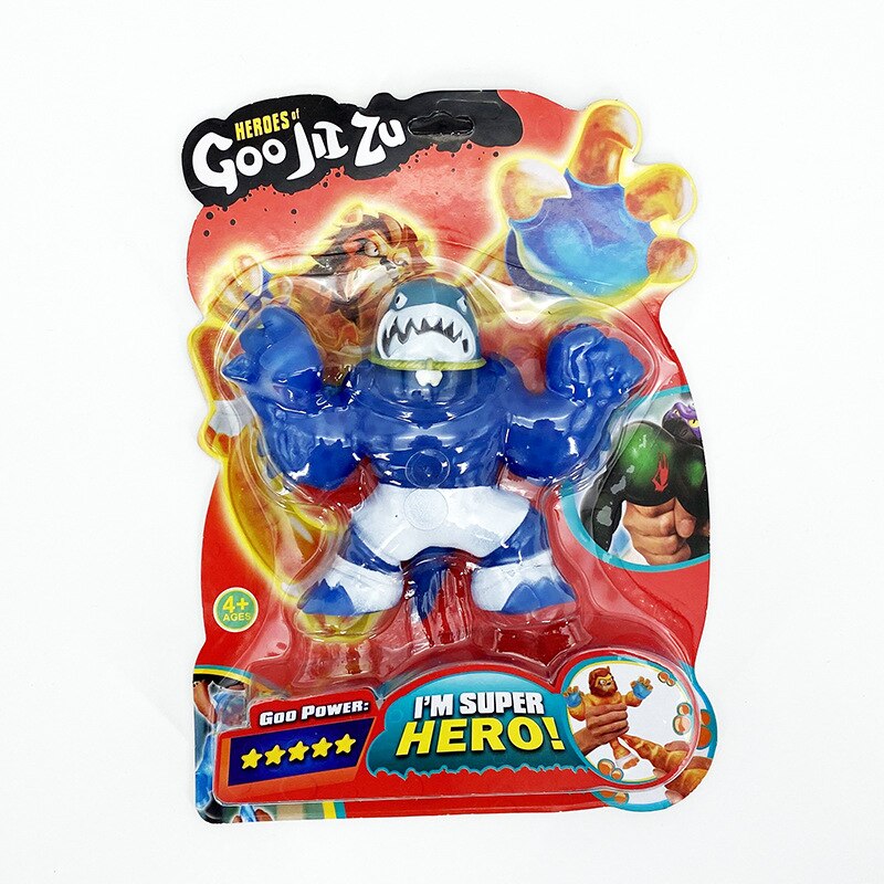 Caldo! Goo Jit Giochi Zu Super Heroes Squeeze Squishy Aumento Anti-Stress Giocattoli Figurine Da Collezione Bambole Morbide Per I Bambini Il Regalo: 7