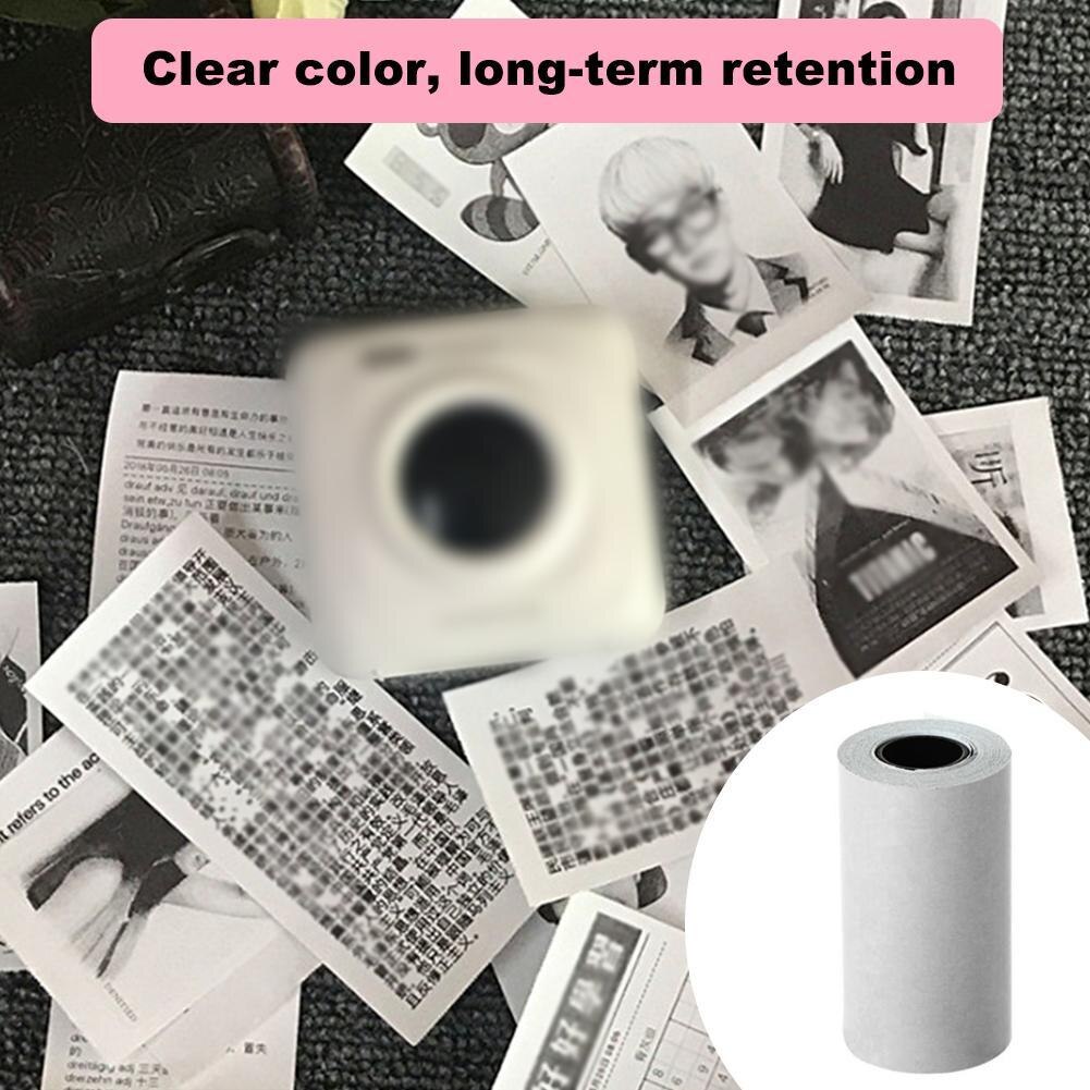 1 Roll Pocket Mobiele Printer Zelfklevende Papierrol Papier Peripage Printer Thermische Voor Paperang Geschikt Y7X9