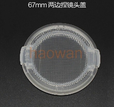 49 52 55 58 62 57 72 77 82 mm transparent snäppbar främre linsskydd för canon nikon pentax sony kamerafilter