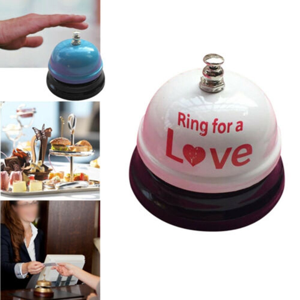 Metal Restaurant Service Call Bell Hotel Counter Desk Bell Ring Reception Restaurant Kitchen Bar Service Call Desk Calling Bell