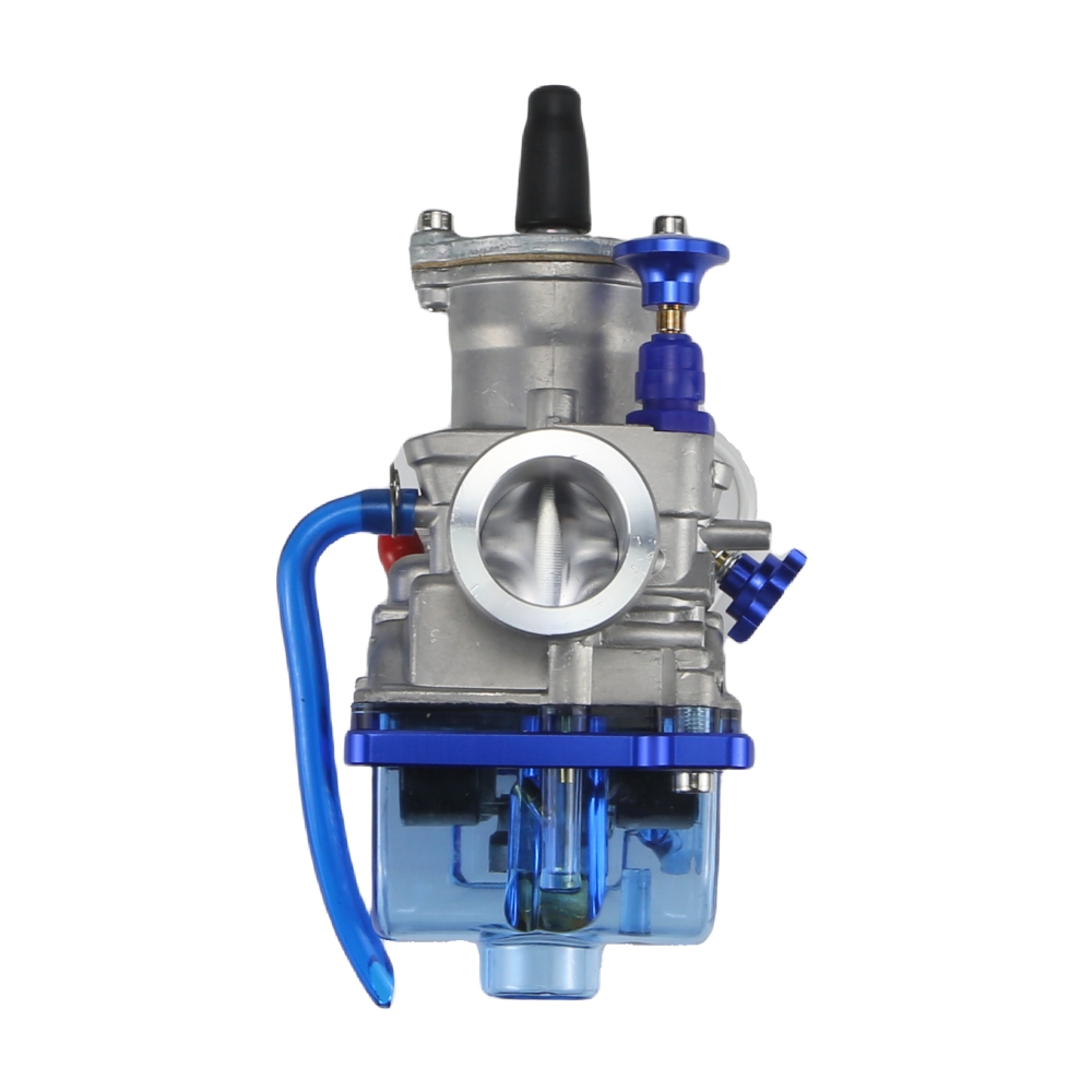 For KEIHIN KOSO OKO PWK 24 26 28 30 32 34mm Blue Bowl 2T 4T Scooter ATV Dirt Bike Universal Racing Carburetor With Power Jet