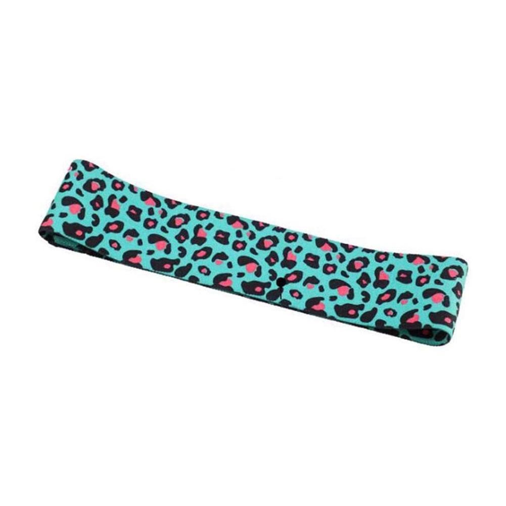 Bandes de résistance de hanche de léopard imprimées bandes élastiques d'exercice de jambe de butin pour le Yoga de forme physique étirant l'équipement d'entraînement d'entraînement: AM