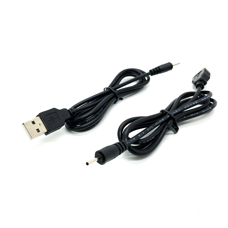 1M USB to DC 2.0*0.5mm Charging Cable for Huion Graphics Drawing Tablet Rechargeable Pen P80 Power Supply Cable