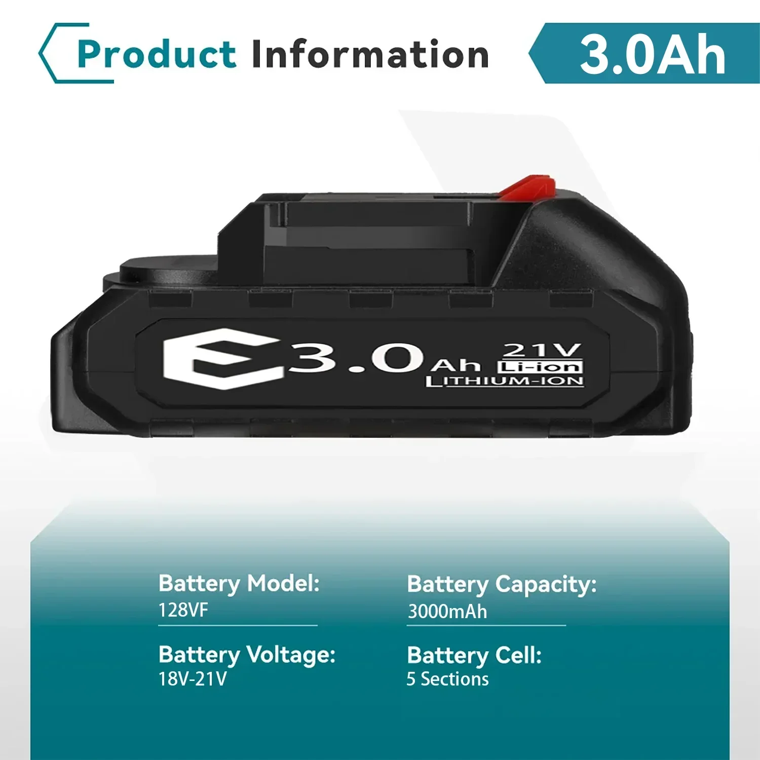 18v 21v 388vf oplaadbare batterij 3000 mah 6000 mah 9000 mah lithium-ionbatterij li-ionbatterij voor makita elektrisch gereedschap