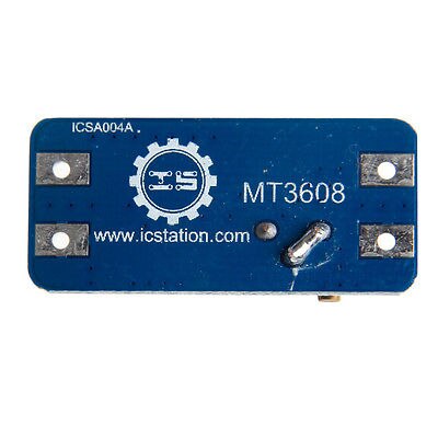 Mt3608 dc dc step-up justerbar konverter booster strømforsyningsmodul udgang 2a