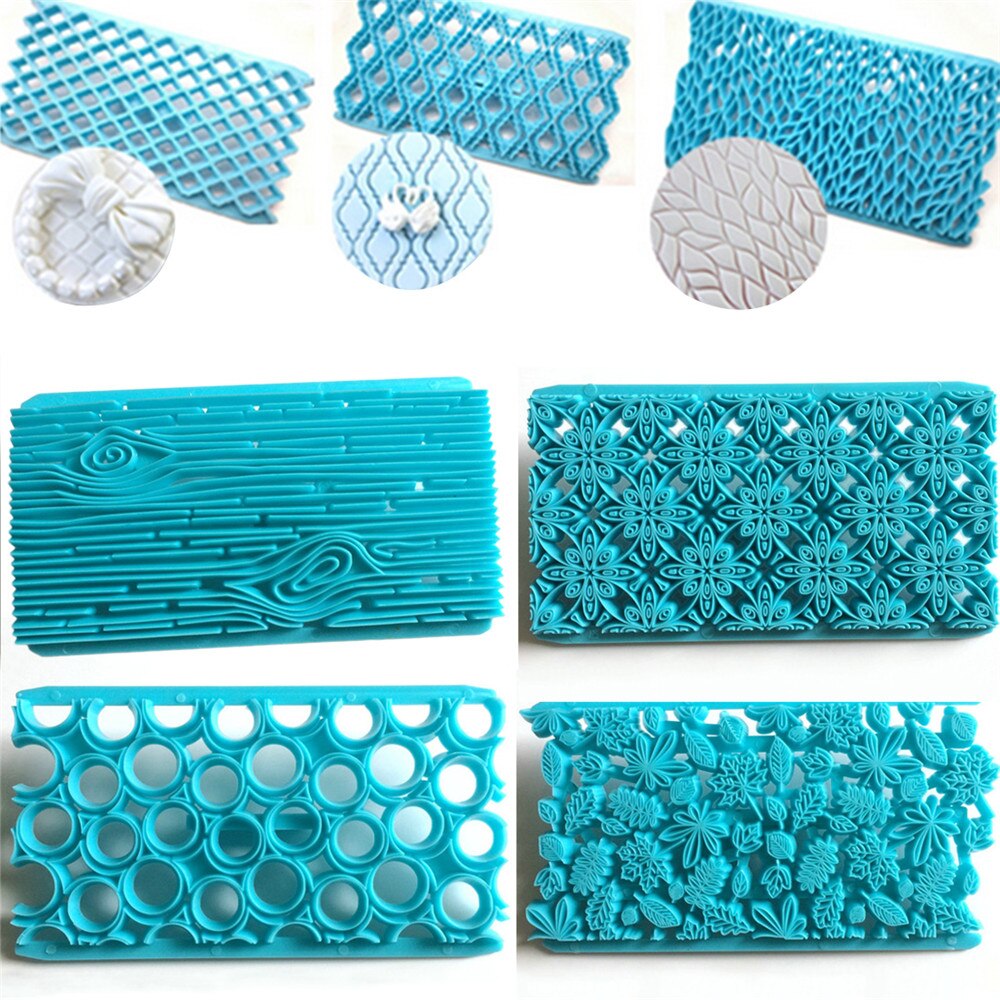 Cute Fondant Cake Pastry Art Embossing Biscuit Cutter Mould Cake Decorating Supplies Fondant Decoration Tools Baking Tools