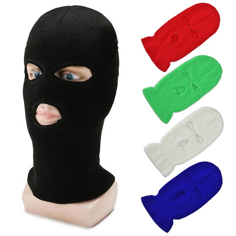 1PC maschera cappello copertura invernale maschera al Neon cappellini di Halloween verdi per feste moto bicicletta sci ciclismo maschere di colori ricchi