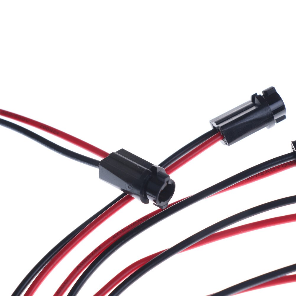 5 stk  t5 led pæreholder fatning til 1.2w w3w led bredde instrument lys  t5 fatning led  t5 fatning stik forlængerledninger sele