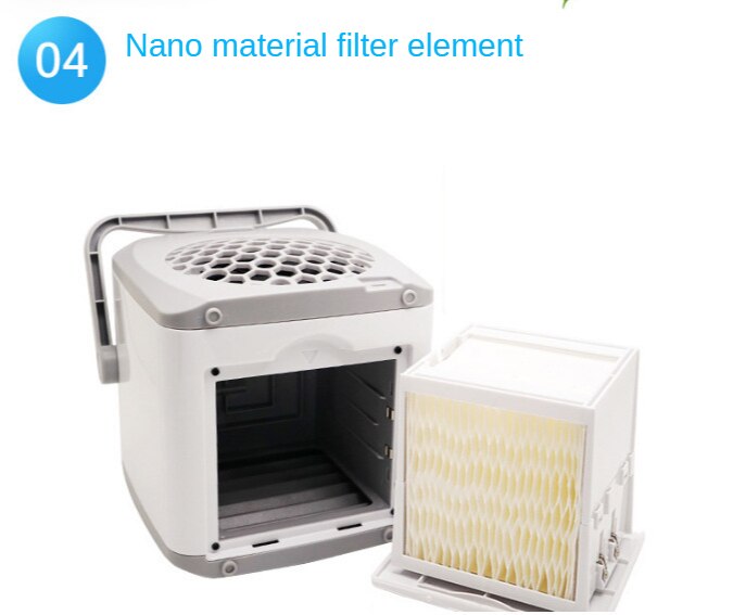 Portable Mini Air Conditioner Air Cooler Multi-Function Humidifier Purifier For Home Office Quiet Cooling Small Air Conditioner