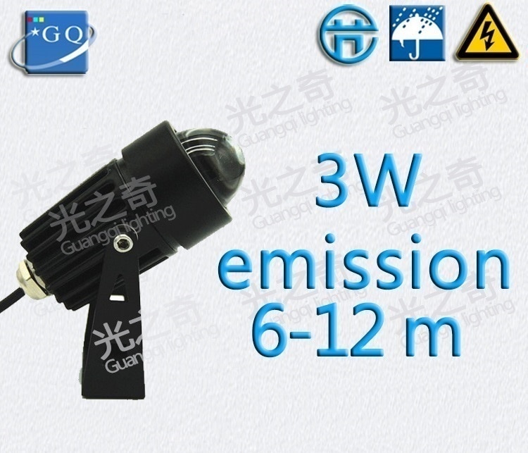 Outdoor LED Spotlight Waterproof IP65 Wall Lamp Narrow Beam Angle LED Floodlight 3W 10W Spot Lamp Long Distance Wall Washer Lamp