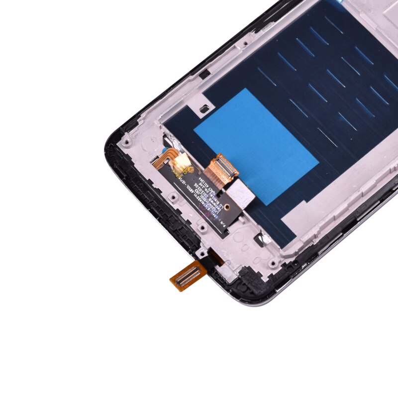 For LG G2 D802 LCD Display Touch screen + Digitizer Assembly with frame Black and white lcd without frame for G2 D802