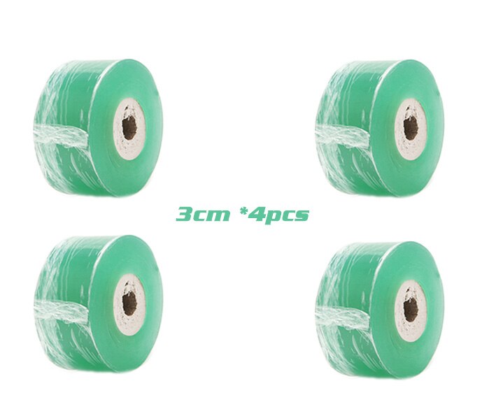 Kisangel Ruban élastique De Jardinage - 2 Rouleaux Verts Pour Attacher Plantes Et Greffer Arbres Fruitiers