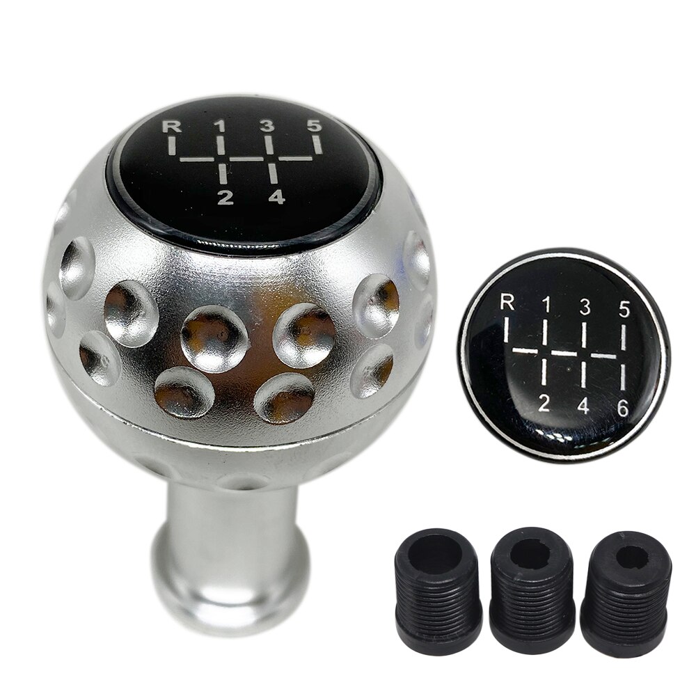 5/6 Speed GTI 337 Shift Knob Car Gear Shift Lever M/T for VW Anniversary Jetta Golf: Silver