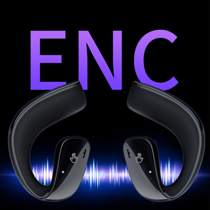 T22 Open Ear Air Conduction TWS Earphone Ble Wireless Headphone Sports Waterproof Ear Clip Earbuds