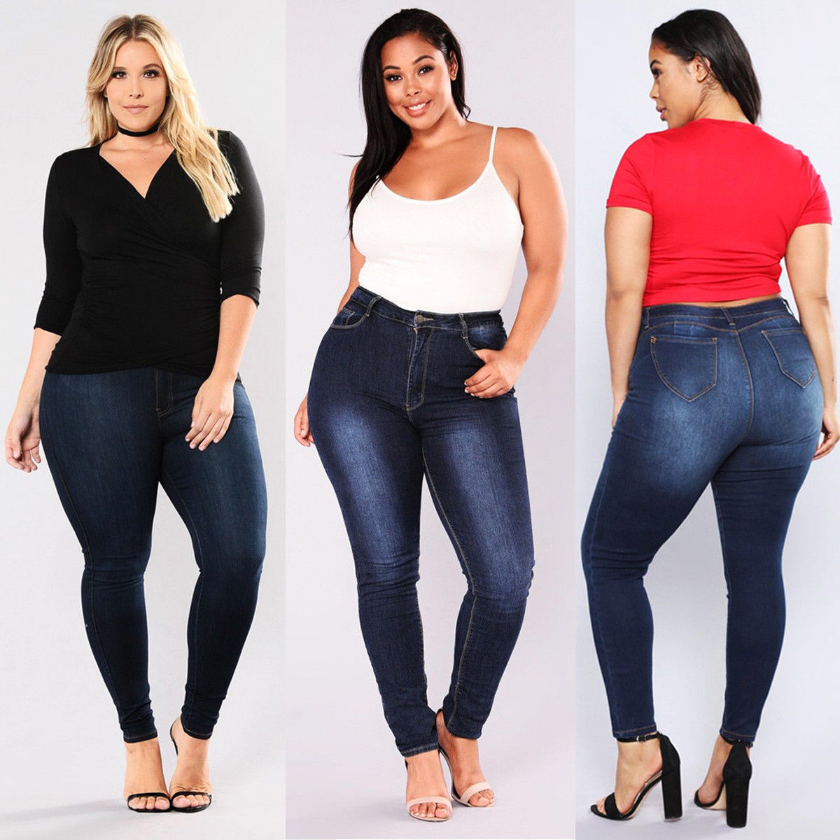 jean Femme grande taille 5XL taille haute jean dégradé Denim dames jean Femme Push Up maman jean fleur pantalon élastique
