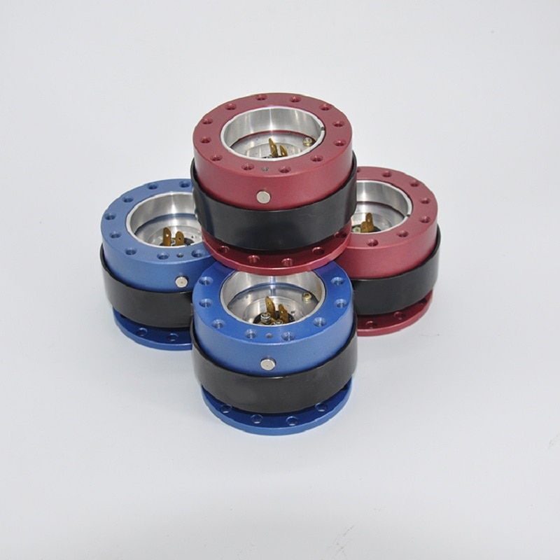 Universal Racing Car Steering Wheel Quick Release Hub Adapter Boss Kit Real Carbonfiber Steering Wheel Quick Release Kit