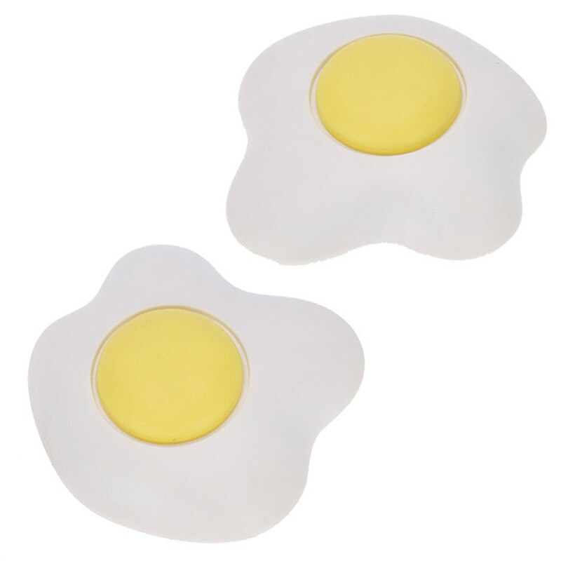 1PC Wall Thickening Mute Door Lock Cute Pouch Egg Shape Plastic Handle Door Lock After The Protection Pad Wall Stickers: Default Title