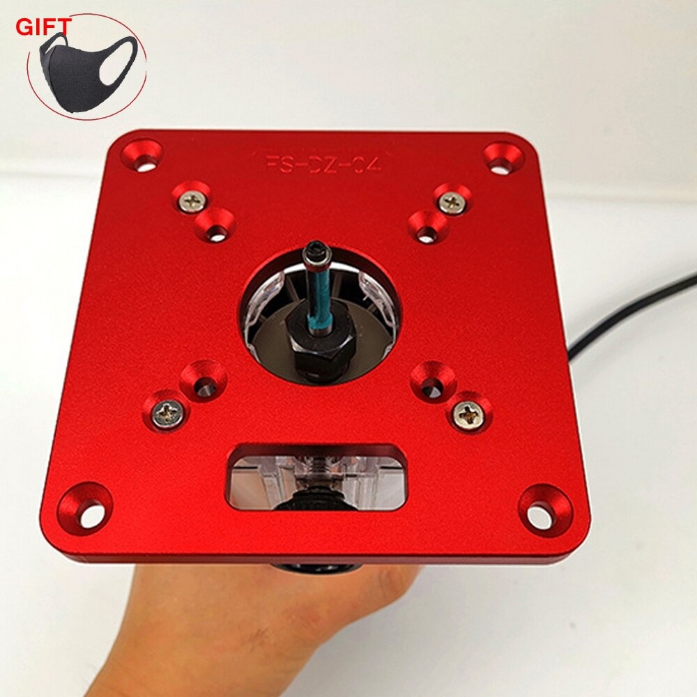 Trimming Machine Flip Board Fine-tuning Model Engraving Machine Aluminum Milling Cutter Table Insert Board Woodworking Table