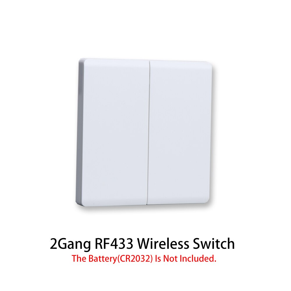 Light Switch Module Zigbee 3.0 RF 433 Mhz Dimmer Relay Automation Wireless Remote Control Smart Life Tuya Alexa Google Home Mose: 2Gang RF433 W Remote