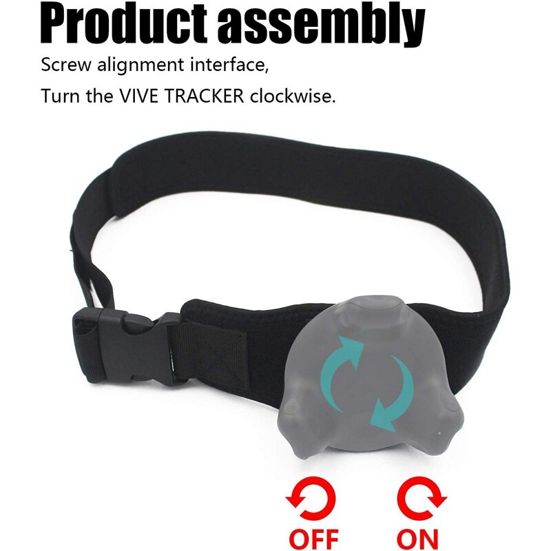 Amvr Clip Loop Track Belt Waistband Band Hand Strap Mount For Htc Vive Tracker Adjustable Belt