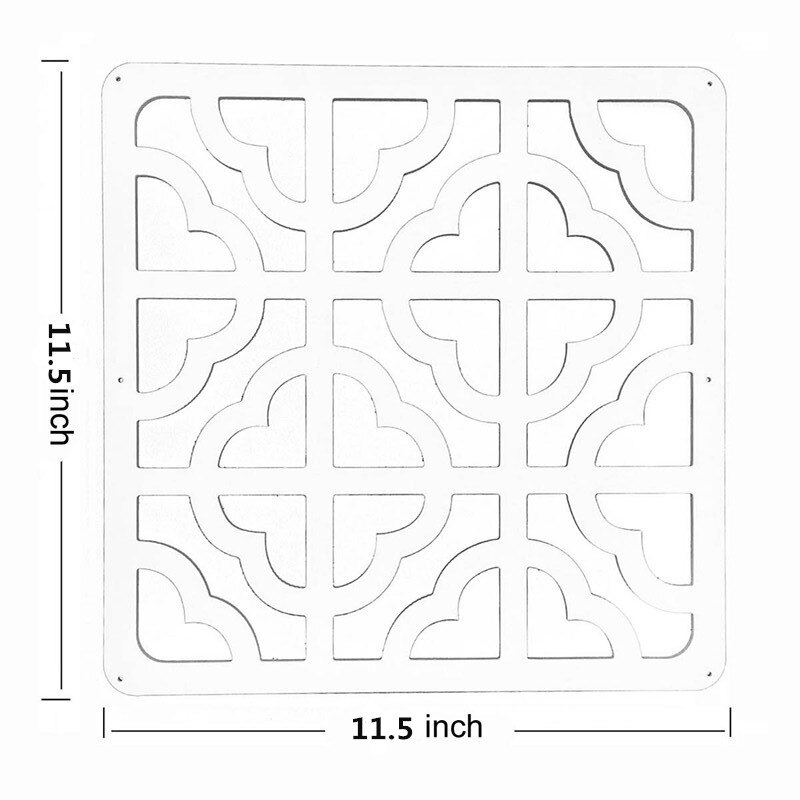 6pc Hanging Room Divider - 10Pieces Wood-Plastic Hanging Screen Panel Room Home Hotel Safety Partition