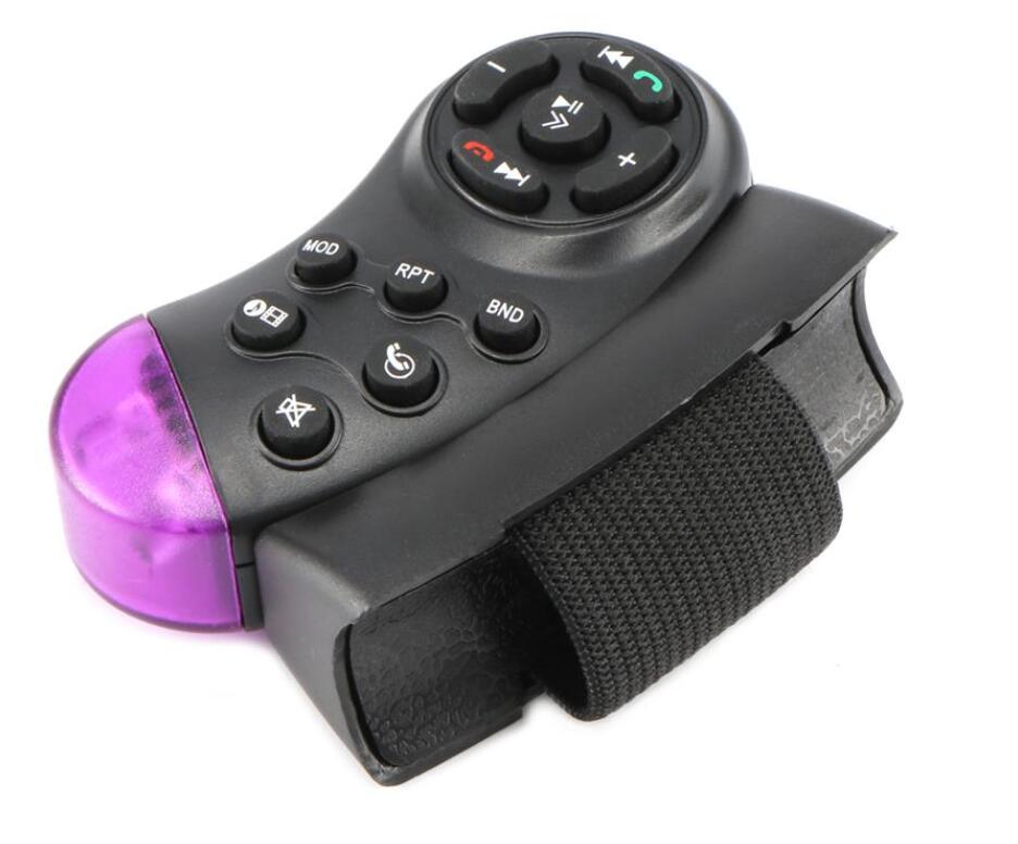 Radio con GPS para coche, de 7 pulgadas reproductor Multimedia con pantalla táctil HD, 2 Din, Audio estéreo, MP5, Bluetooth, USB, TF, FM, cámara 7018b 7012: WHEEL CONTROL