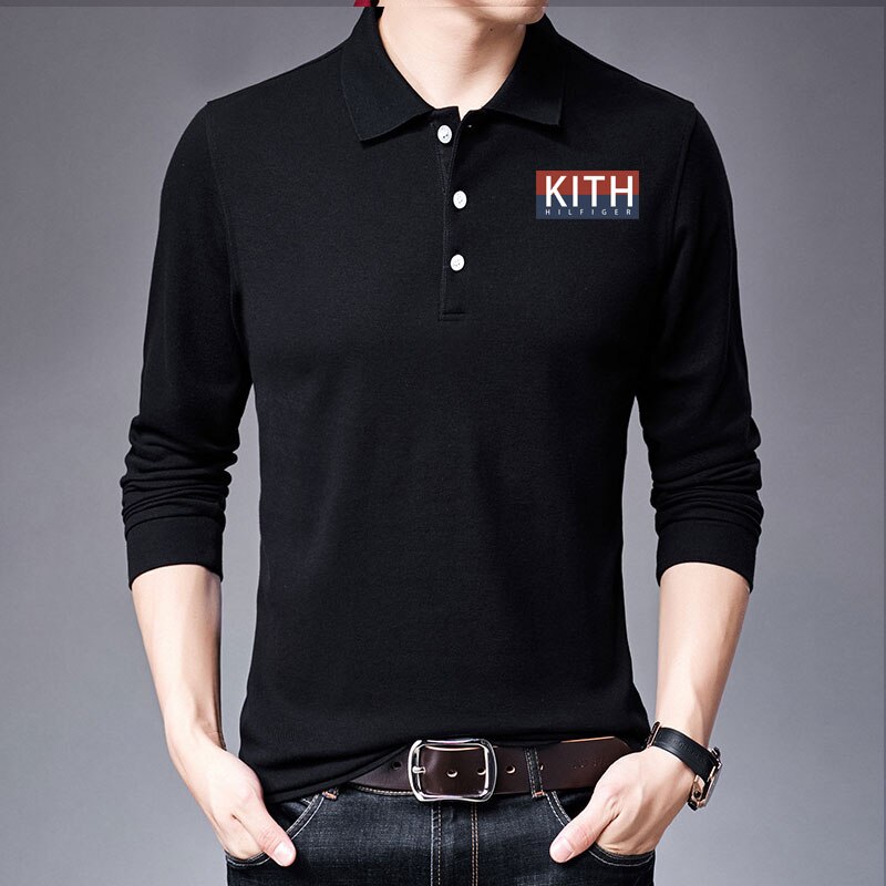 product Men’s wear Jacket Youth Simple And Comfort Versatile Business Polo Shirt Sweatshirts For Men Warm: 4